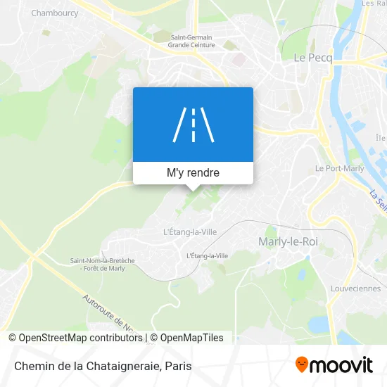 Chemin de la Chataigneraie plan