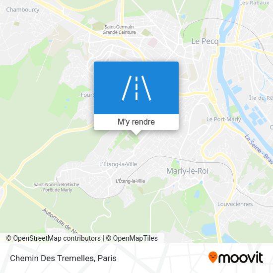 Chemin Des Tremelles plan