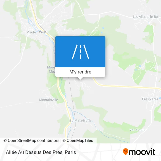 Allée Au Dessus Des Prés plan