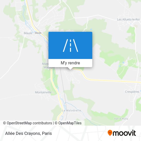 Allée Des Crayons plan