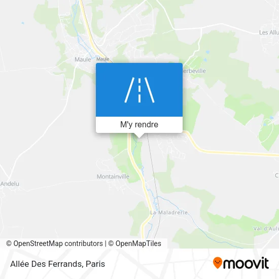 Allée Des Ferrands plan