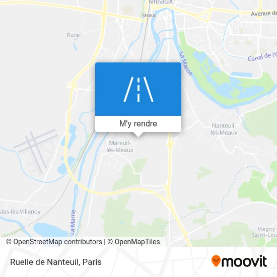 Ruelle de Nanteuil plan