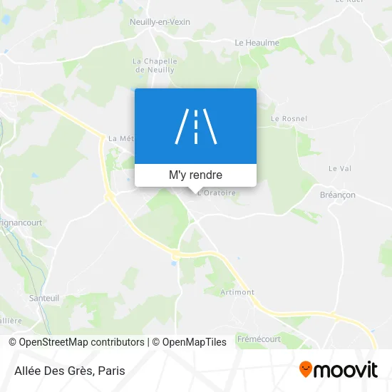 Allée Des Grès plan