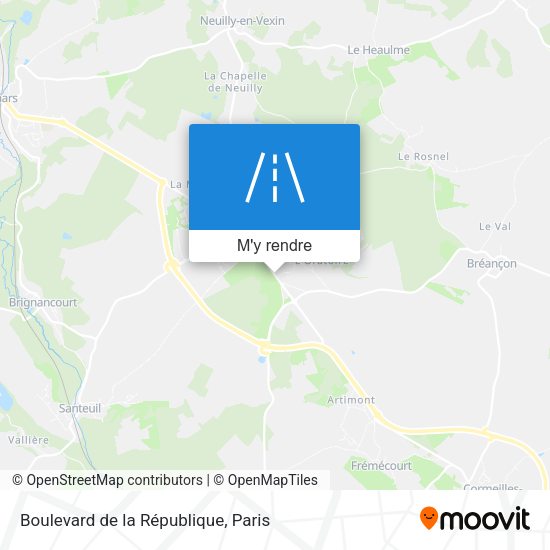 Boulevard de la République plan