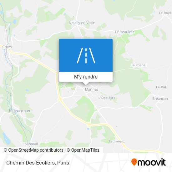 Chemin Des Écoliers plan