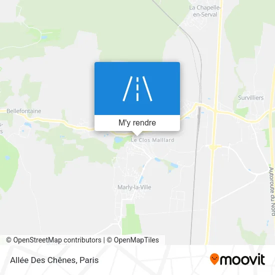 Allée Des Chênes plan