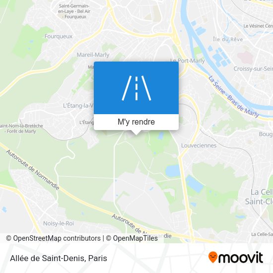 Allée de Saint-Denis plan