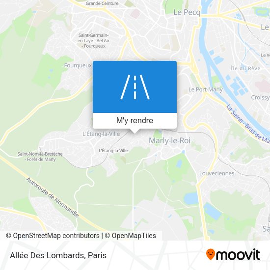 Allée Des Lombards plan