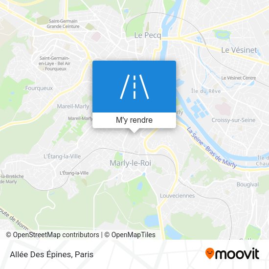 Allée Des Épines plan