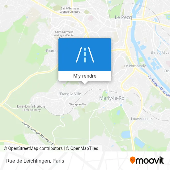 Rue de Leichlingen plan