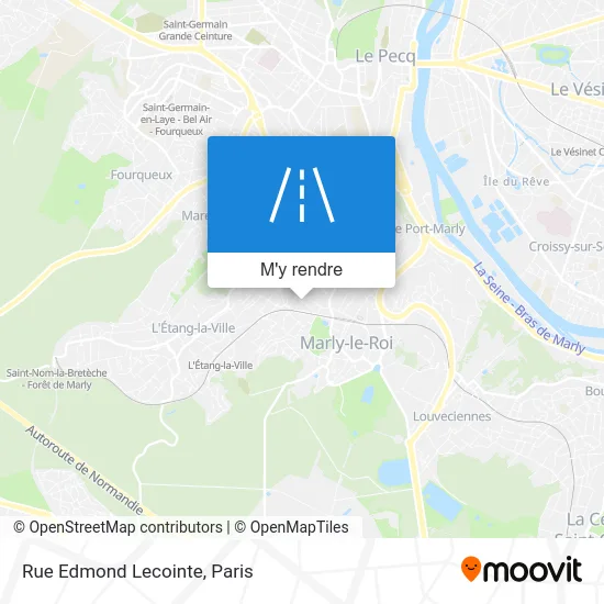 Rue Edmond Lecointe plan