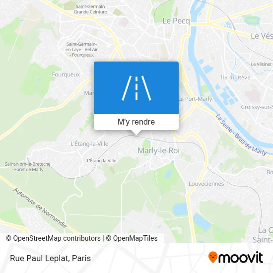 Rue Paul Leplat plan