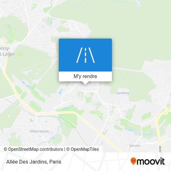 Allée Des Jardins plan