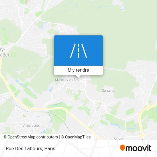 Rue Des Labours plan