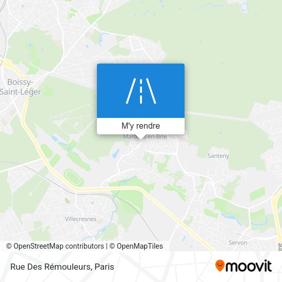Rue Des Rémouleurs plan