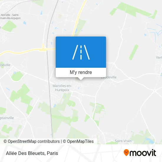 Allée Des Bleuets plan