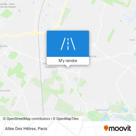 Allée Des Hêtres plan