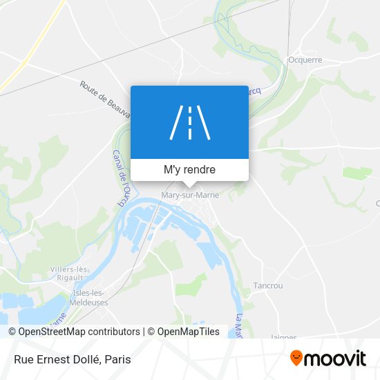 Rue Ernest Dollé plan