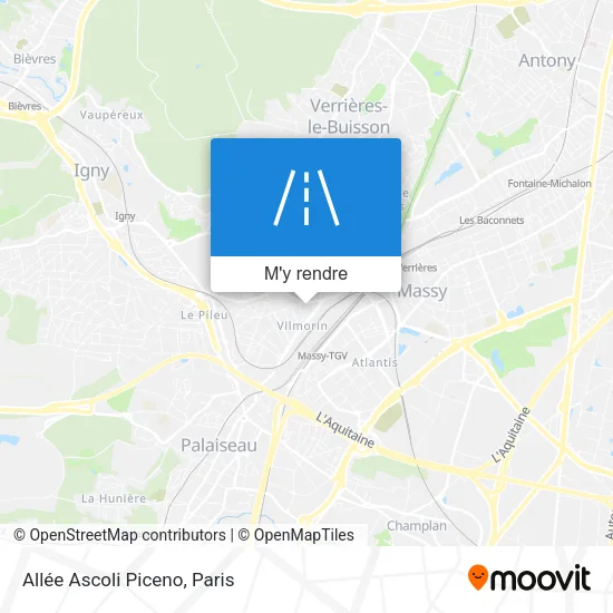 Allée Ascoli Piceno plan