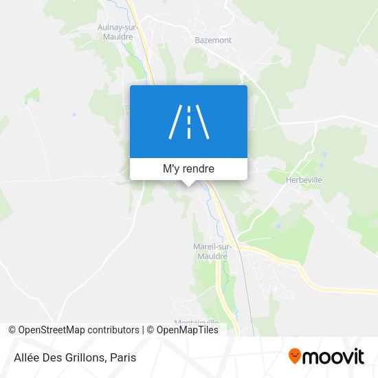 Allée Des Grillons plan