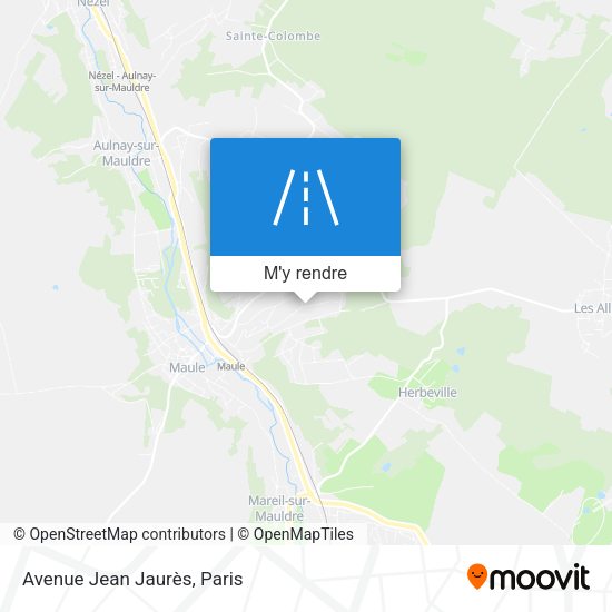 Avenue Jean Jaurès plan