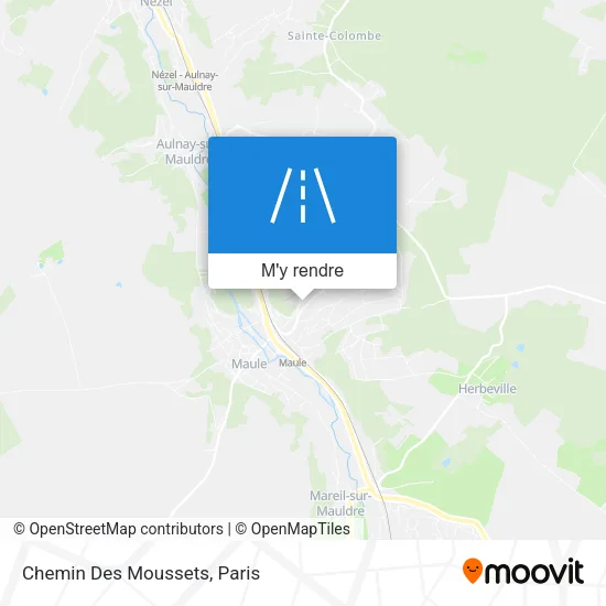 Chemin Des Moussets plan