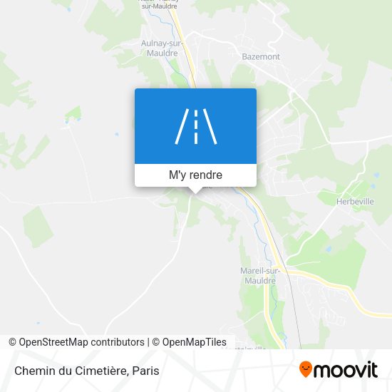 Chemin du Cimetière plan