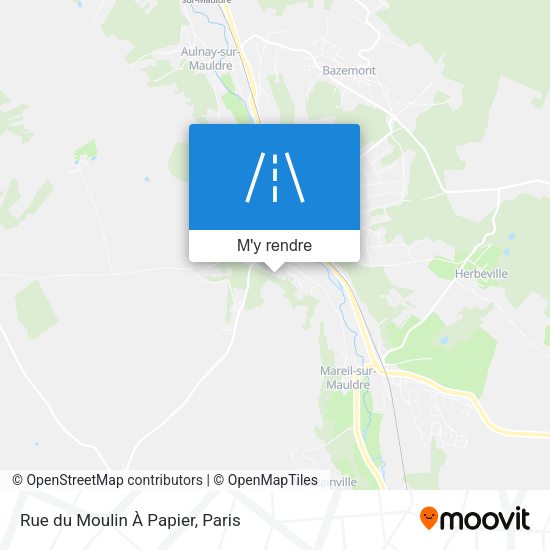 Rue du Moulin À Papier plan