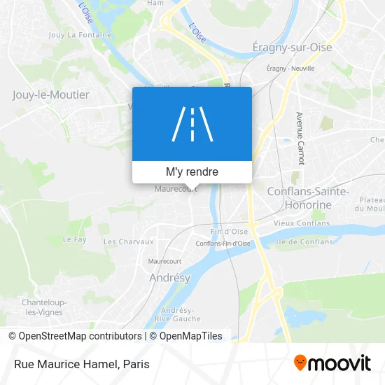 Rue Maurice Hamel plan