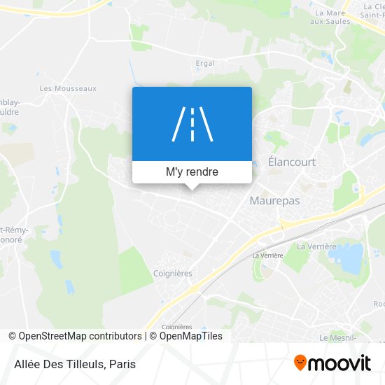 Allée Des Tilleuls plan