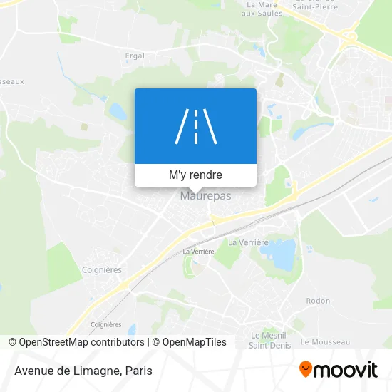 Avenue de Limagne plan