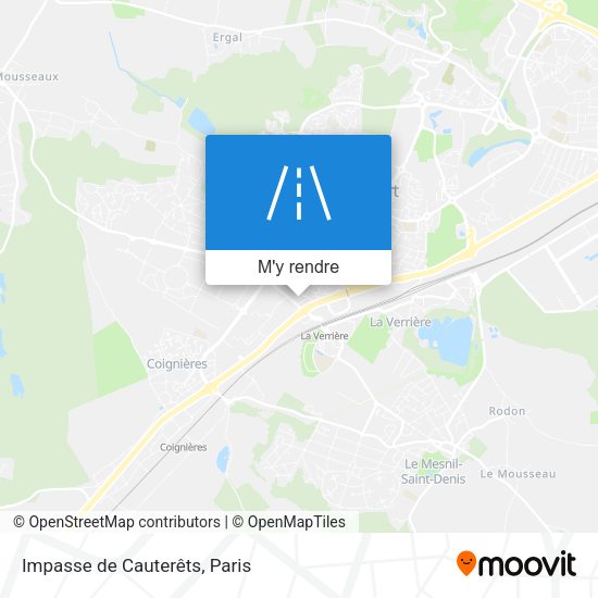 Impasse de Cauterêts plan