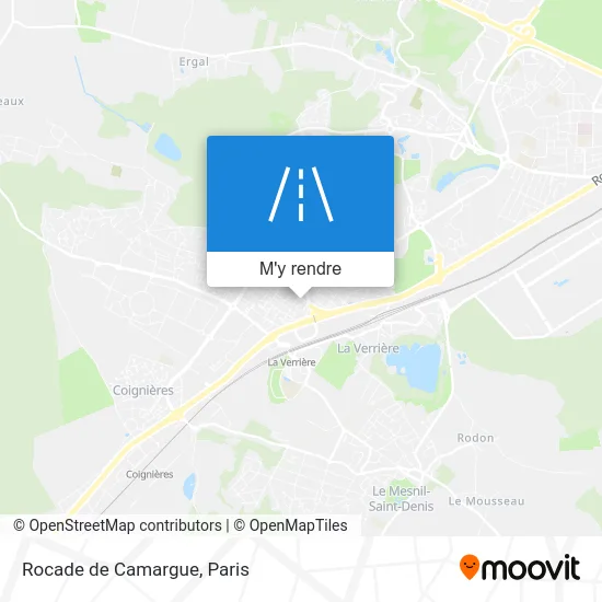 Rocade de Camargue plan