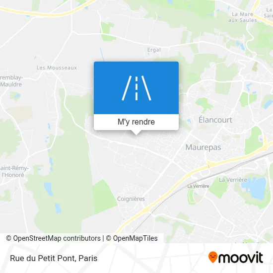 Rue du Petit Pont plan