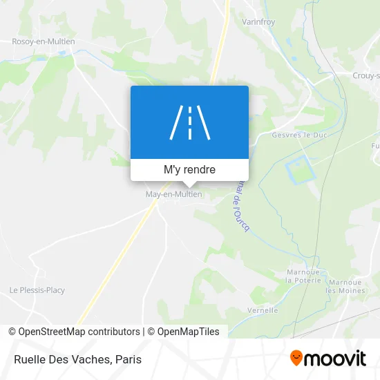 Ruelle Des Vaches plan