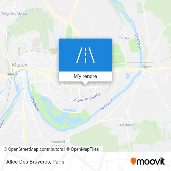 Allée Des Bruyères plan