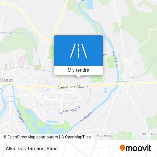 Allée Des Tamaris plan