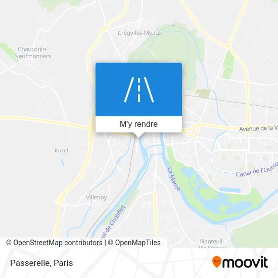 Passerelle plan
