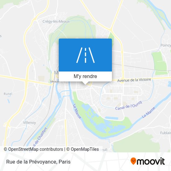 Rue de la Prévoyance plan