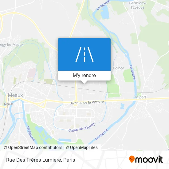 Rue Des Frères Lumière plan
