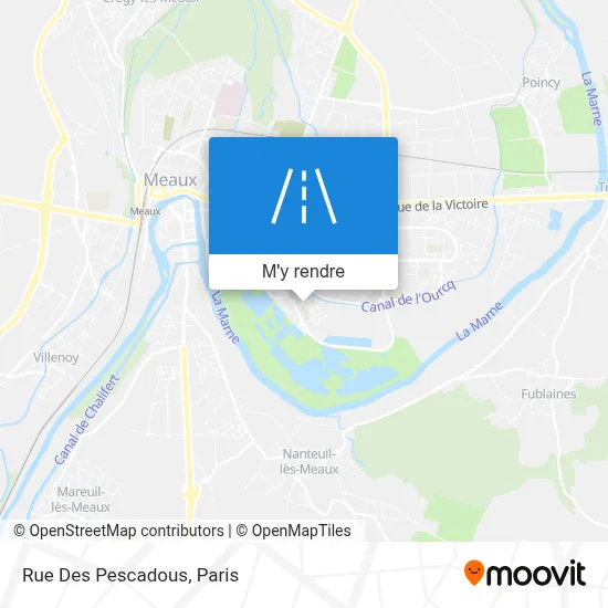 Rue Des Pescadous plan