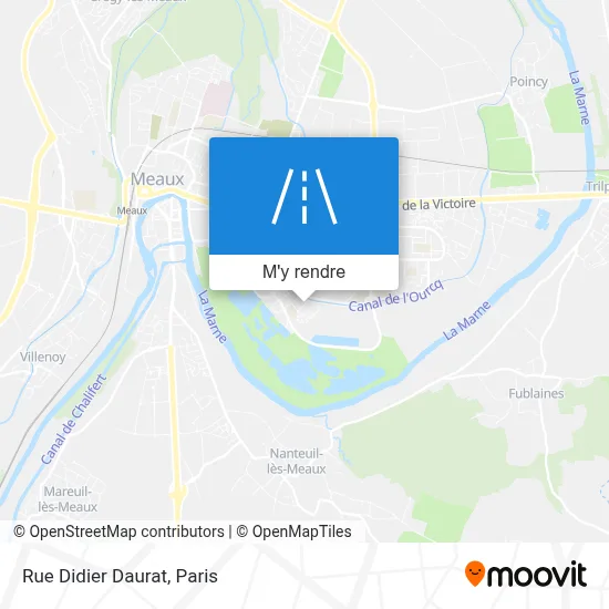 Rue Didier Daurat plan