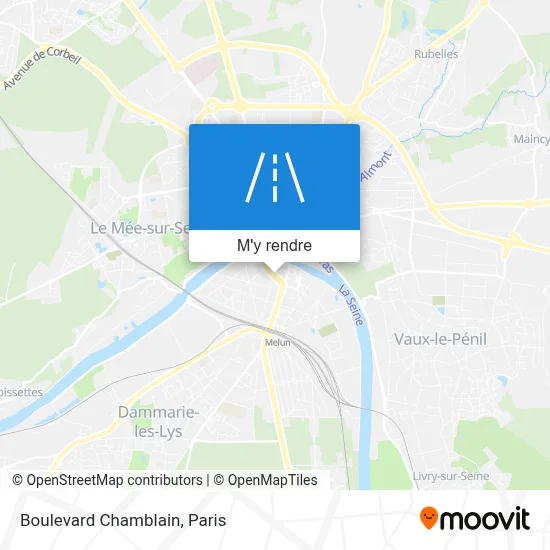 Boulevard Chamblain plan