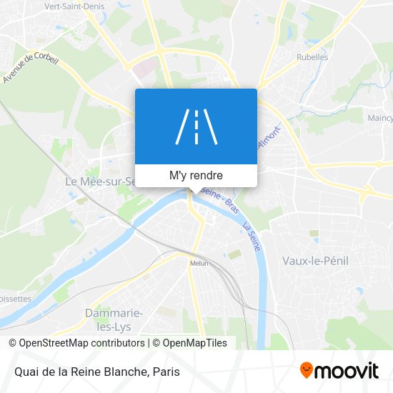 Quai de la Reine Blanche plan