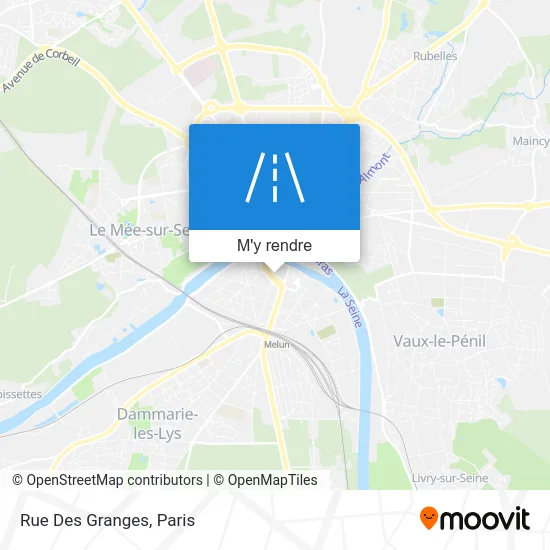 Rue Des Granges plan