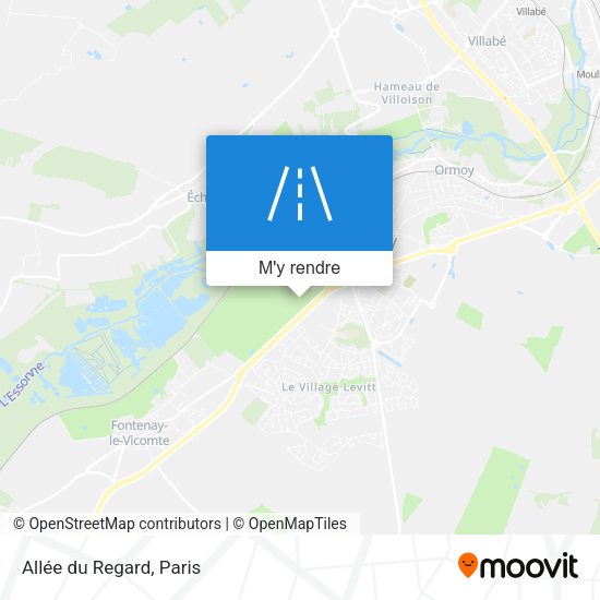 Allée du Regard plan