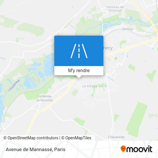 Avenue de Mannassé plan