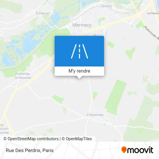 Rue Des Perdrix plan