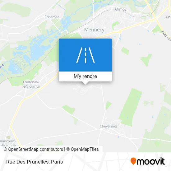Rue Des Prunelles plan