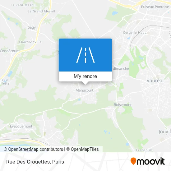 Rue Des Grouettes plan